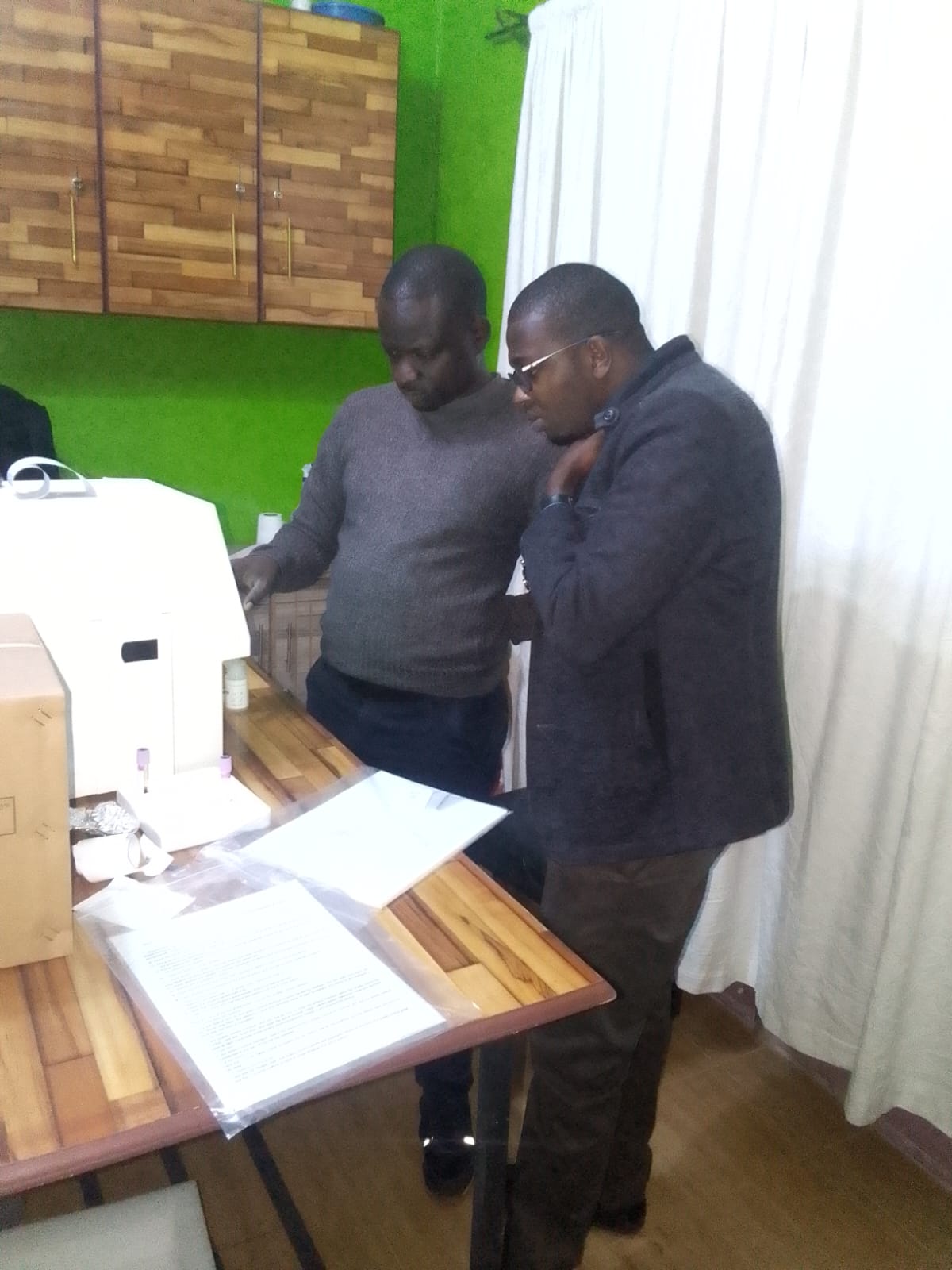 Hawmed HM3000 Hematology Analyzer Installed in Kenya.jpeg