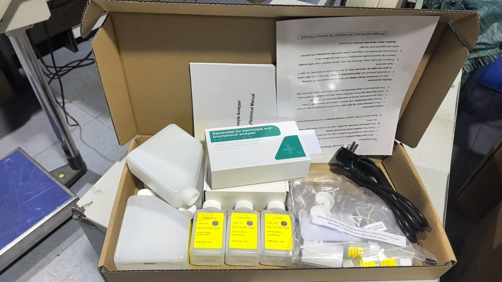 Hawmed Electrolyte Analyzer Shipped to Our Congo Partner.jpg
