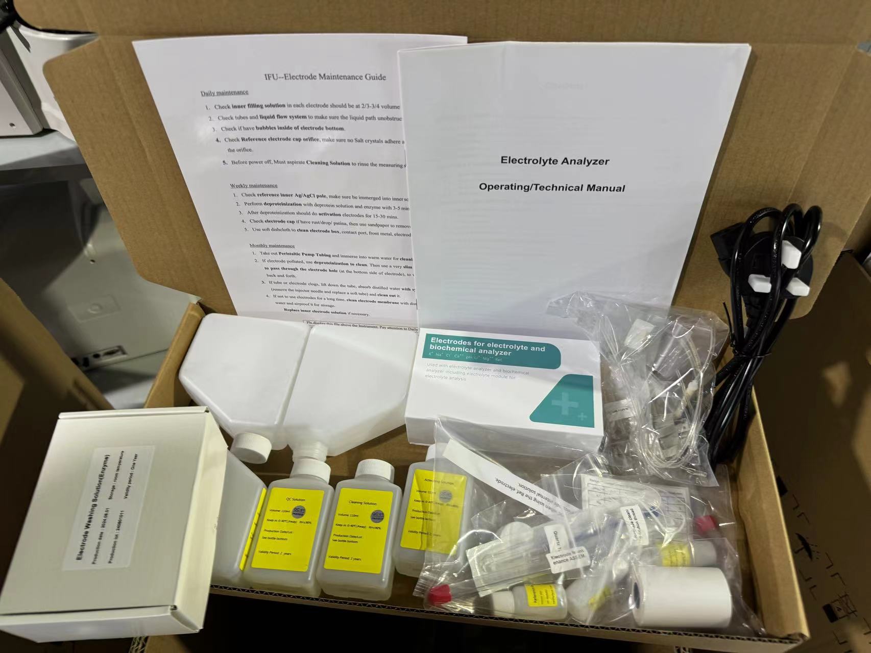 Hawmed Electrolyte Analyzer — 2 Units & Start-up Reagent Supply Shipped to Our Mauritius Partner.jpg Hawmed Electrolyte Analyzer — 2 Units & Start-up Reagent Supply Shipped to Our Mauritius Partner.jpg